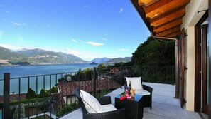 Family Villa, Multiple Bedrooms, 2 Bathrooms, Mountainside (Villa Serena) | Terrace/patio - Villa Serena (Plesio)