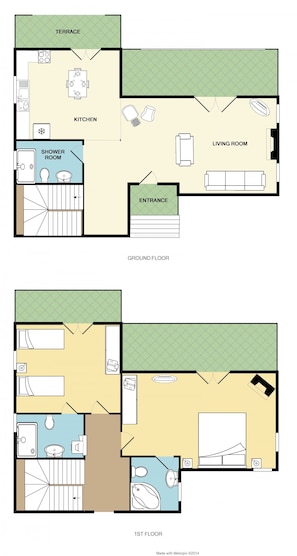 Floor plan - Villa Galania (Armeni)