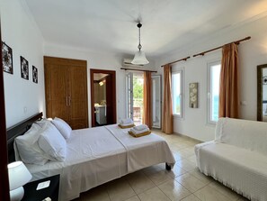 2 Schlafzimmer, Zimmersafe, Bügeleisen/Bügelbrett, Bettwäsche