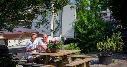 Cosy houseboat studio in the old city center