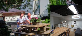 Cosy houseboat studio in the old city center