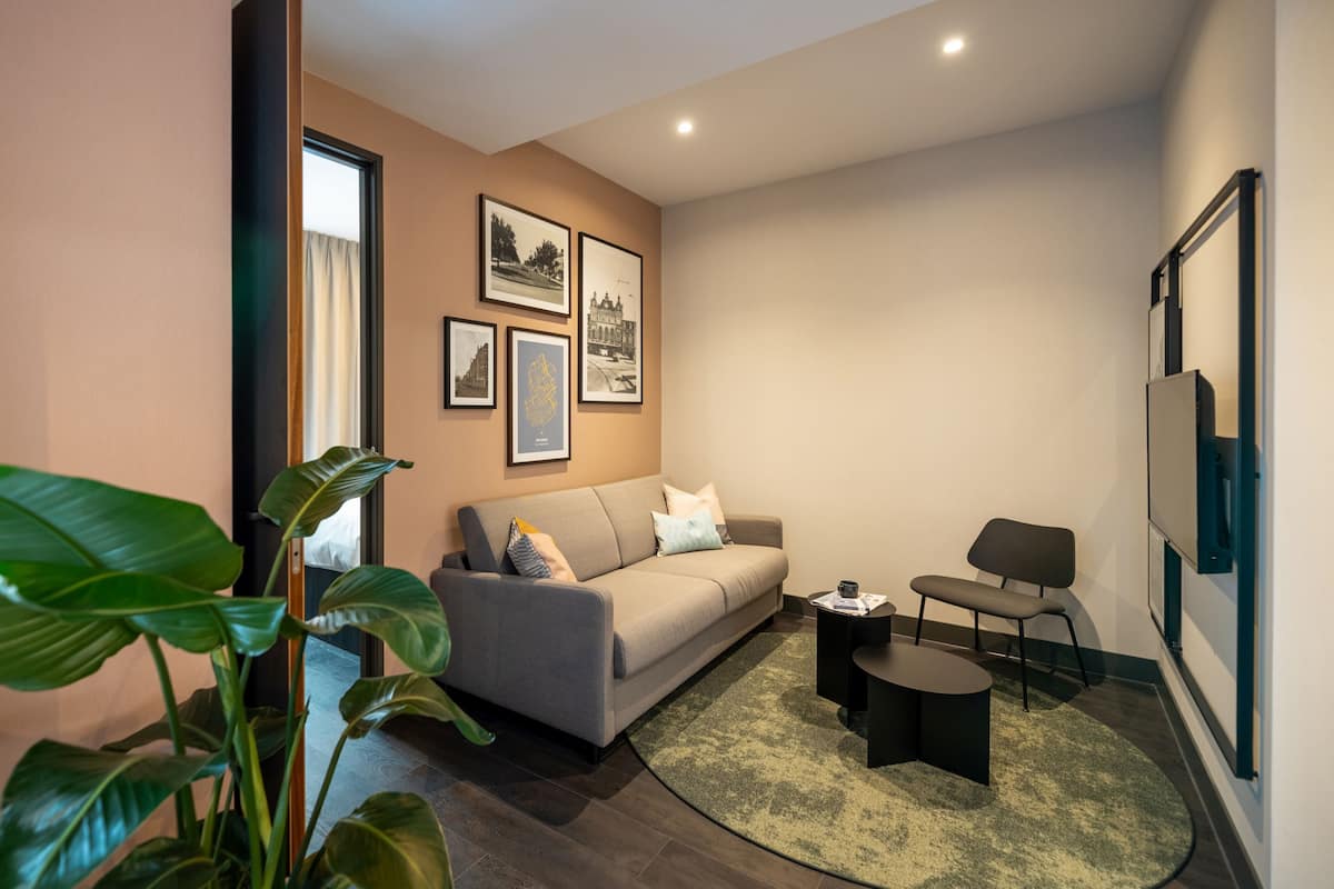 1 Schlafzimmer, hochwertige Bettwaren, Zimmersafe