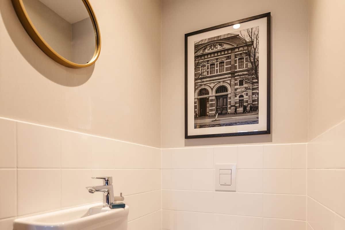 Apartment, 2 Schlafzimmer | Badezimmer | Dusche, kostenlose Toilettenartikel, Haartrockner, HandtĂŒcher