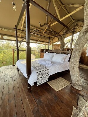 Desk, free WiFi, bed sheets - Ondudu Safari Lodge (Omaruru)