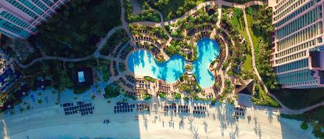 Outdoor pool, a lap pool