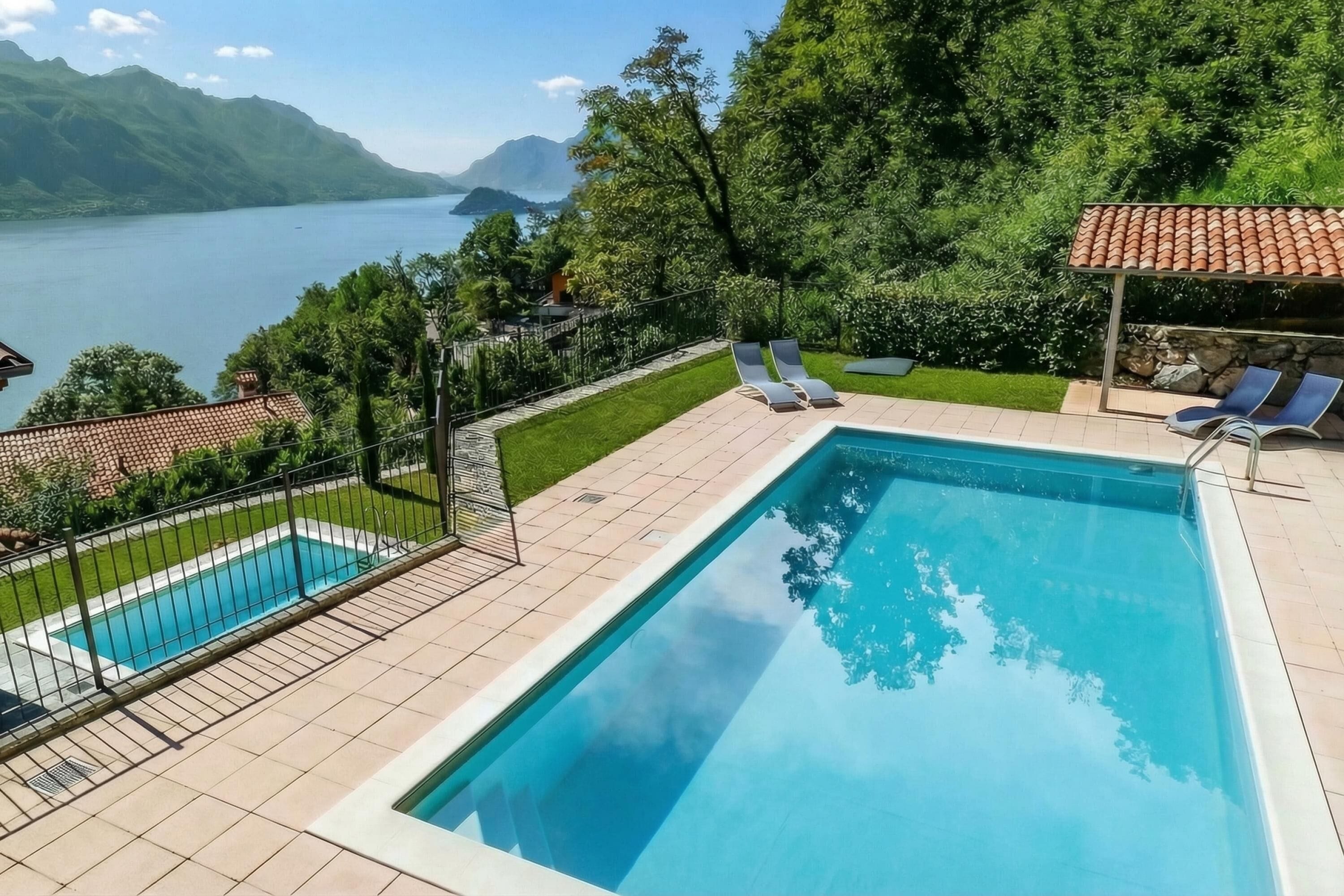 Villa familiare, camere multiple, lato montagna (Le Petit Palais Villa) | Piscina | Piscina stagionale all'aperto