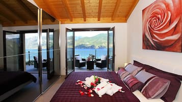 Villa Familiale, plusieurs chambres, 2 salles de bains, cÎté montagne (Villa Serena) | 3 chambres, fer et planche à repasser, Wi-Fi, draps fournis