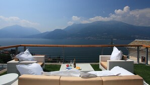 家庭公寓, 多张床, 花园 (Riva Bellano Lavanda) | 湖景