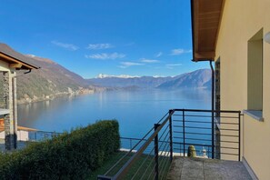 Appartement Familial, plusieurs chambres, côté montagne (Residence degli Oleandri 6A) | Balcon