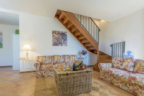 Appartement Familial, plusieurs chambres (Casa Al Prato Apt. F) | Coin séjour
