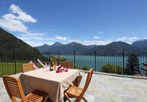 Family Apartment, Multiple Bedrooms, Mountainside (Parco dei Cervi Terrazzo) | Terrace/patio - Parco dei Cervi Terrazzo (Menaggio)