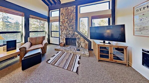 Condo, 4 Bedrooms | Living area - Family Friendly Summer Fun On the Mountain! Beautiful Condo With Exceptional Views by RedAwning (Mammoth Lakes)