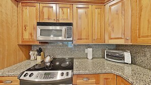 Kondominium, 1 kamar tidur | Dapur pribadi | Lemari es, oven, mesin pembuat kopi/teh, dan pemanggang roti
