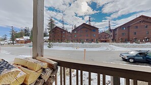 Condo, 1 Bedroom | Balcony - Stay mountainside! One Bedroom Condo Just Steps to the Mountain and 1 Mile to the Village at Mammoth by RedAwning (Mammoth Lakes)