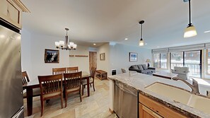 Condo, 1 Bedroom | Private kitchen | Fridge, microwave, oven, dishwasher - Stay mountainside! One Bedroom Condo Just Steps to the Mountain and 1 Mile to the Village at Mammoth by RedAwning (Mammoth Lakes)