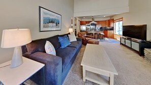 Condo, 4 Bedrooms | Living area