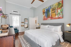 1 間睡房、熨斗/熨衫板、免費 Wi-Fi、床單