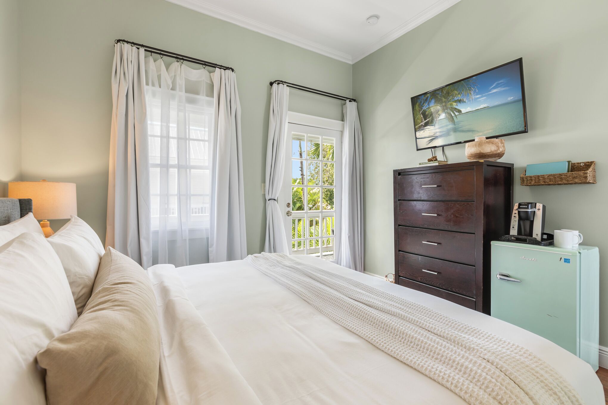 1 多间卧室、熨斗/熨衣板、免费 WiFi、床单