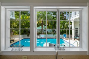 A heated pool - CORONA ~  Adults Only, King Room with Community Pool at Azul Mansion! (Key West)