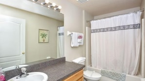 Villa, Multiple Beds, Private Pool, Garden View | Bathroom - Spacious & Relaxing Deluxe Home w/ Private Pool (Davenport)
