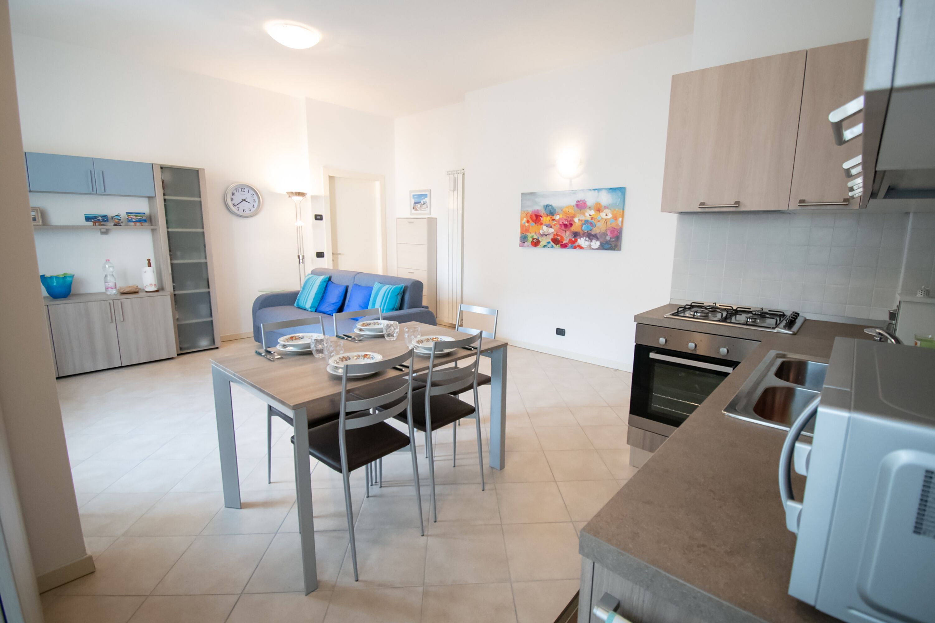 Apartment, 1 Bedroom | Living area | Flat-screen TV