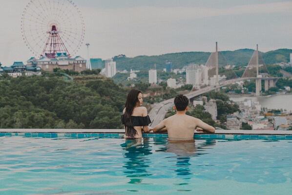 Vistas a la ciudad desde el alojamiento