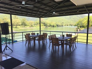 Outdoor dining - Exclusive Villa with a Great View ! (Santiago)