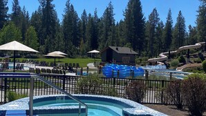 Indoor pool, outdoor pool - Quintessential Cabin in Sunriver's Best Location  - Cluster Cabin #2 (Sunriver)
