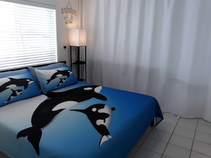 1 bedroom, iron/ironing board, free WiFi, bed sheets