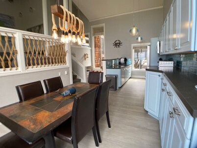Oceanfront Beach House with Loft