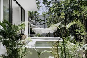 Habitación superior | Terraza o patio