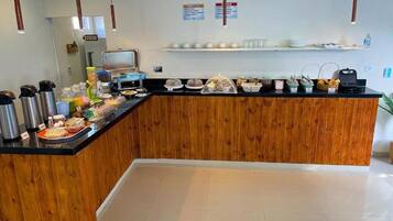 Petit déjeuner buffet compris tous les jours