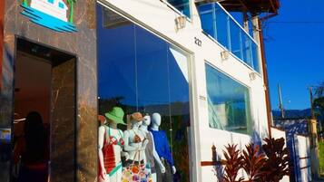 Fassade der Unterkunft