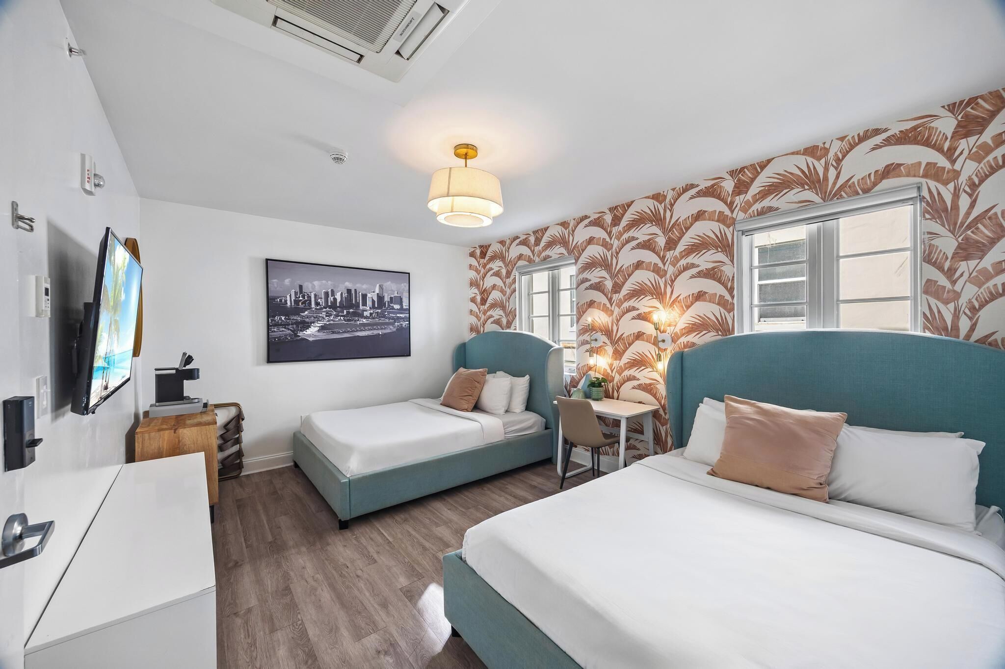 Modern Superior 2 Double Beds