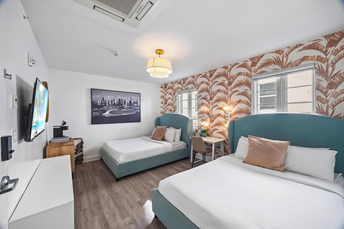 Quadrupla Superior, 1 camera da letto | 1 camera, insonorizzazione, ferro/asse da stiro, Wi-Fi gratuito