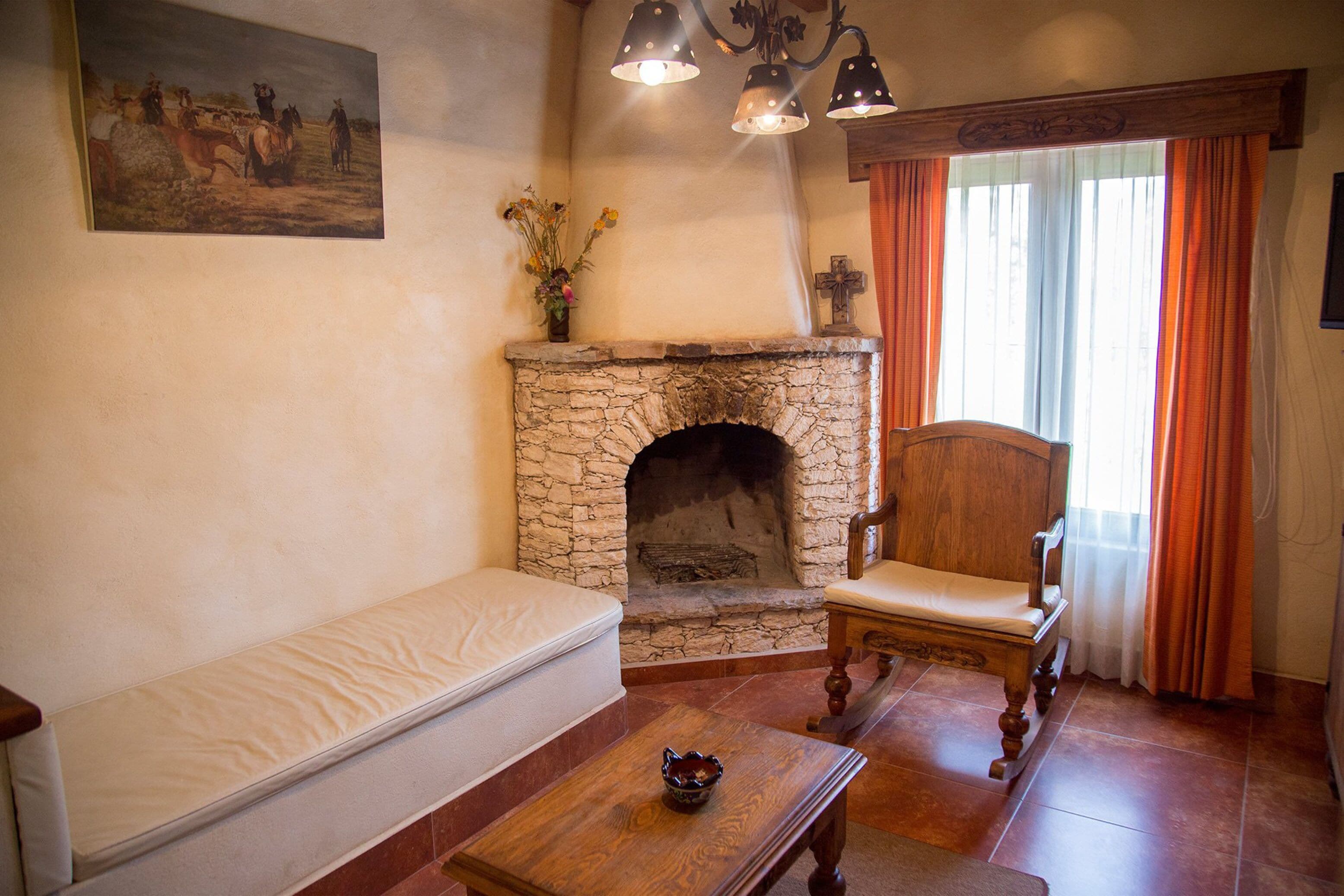 family cabin (#4) | living area | flat-screen tv