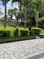 Vista al jardín