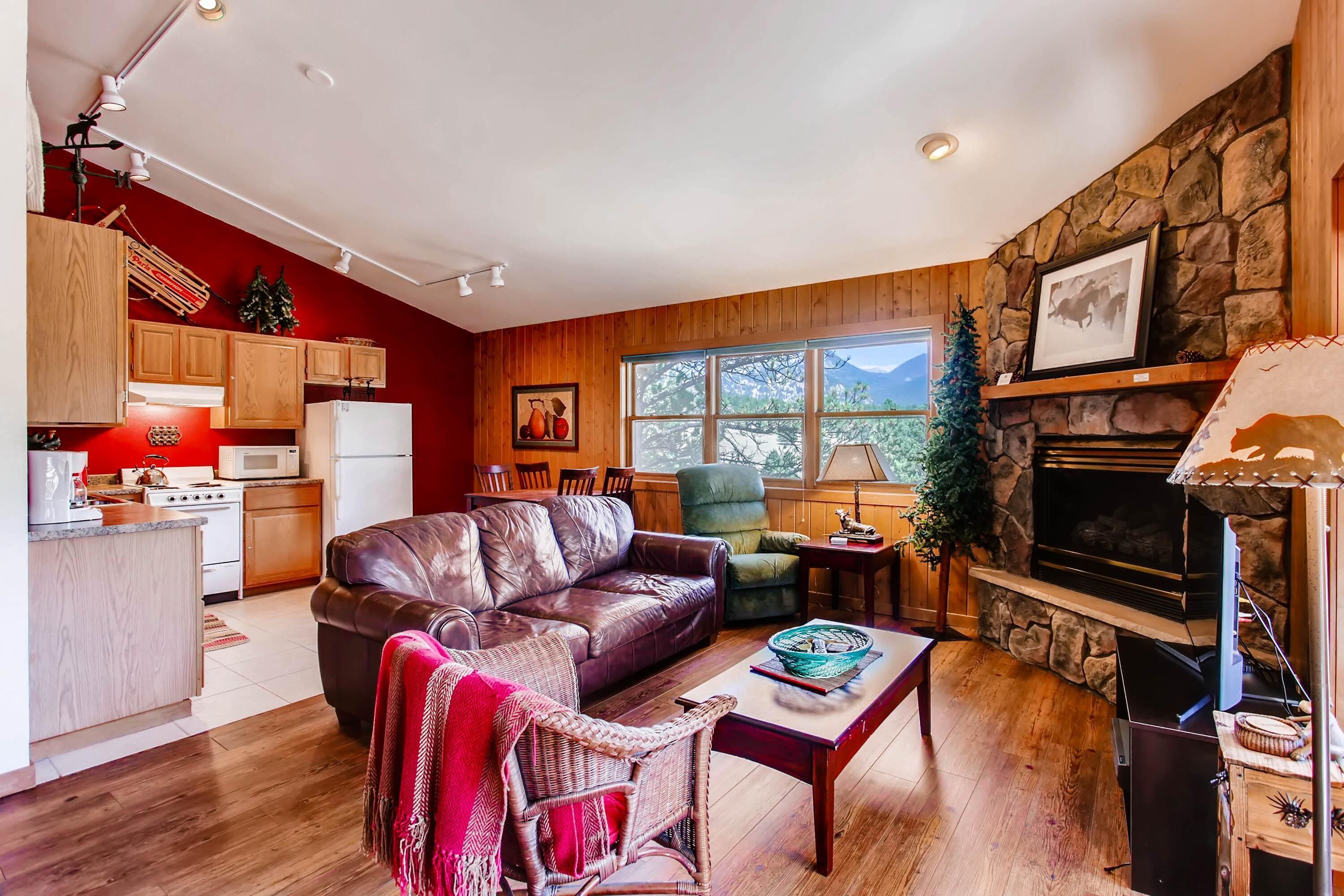 Huoneisto, useita sänkyjä (Black Canyon Inn Unit C6) | Olohuone