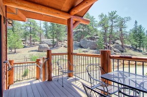 Condo, Multiple Beds (Black Canyon Inn Unit F10) | Balcony - Black Canyon Inn Unit F10 (Estes Park)