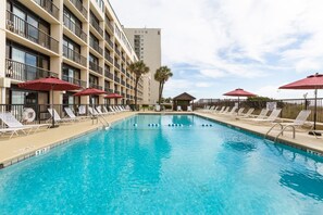 Indoor pool, outdoor pool
