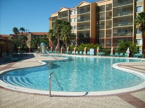 Indoor pool, outdoor pool - Two Bedroom Luxury Condo, Lakes Resort Orlando (2055293) (Orlando)