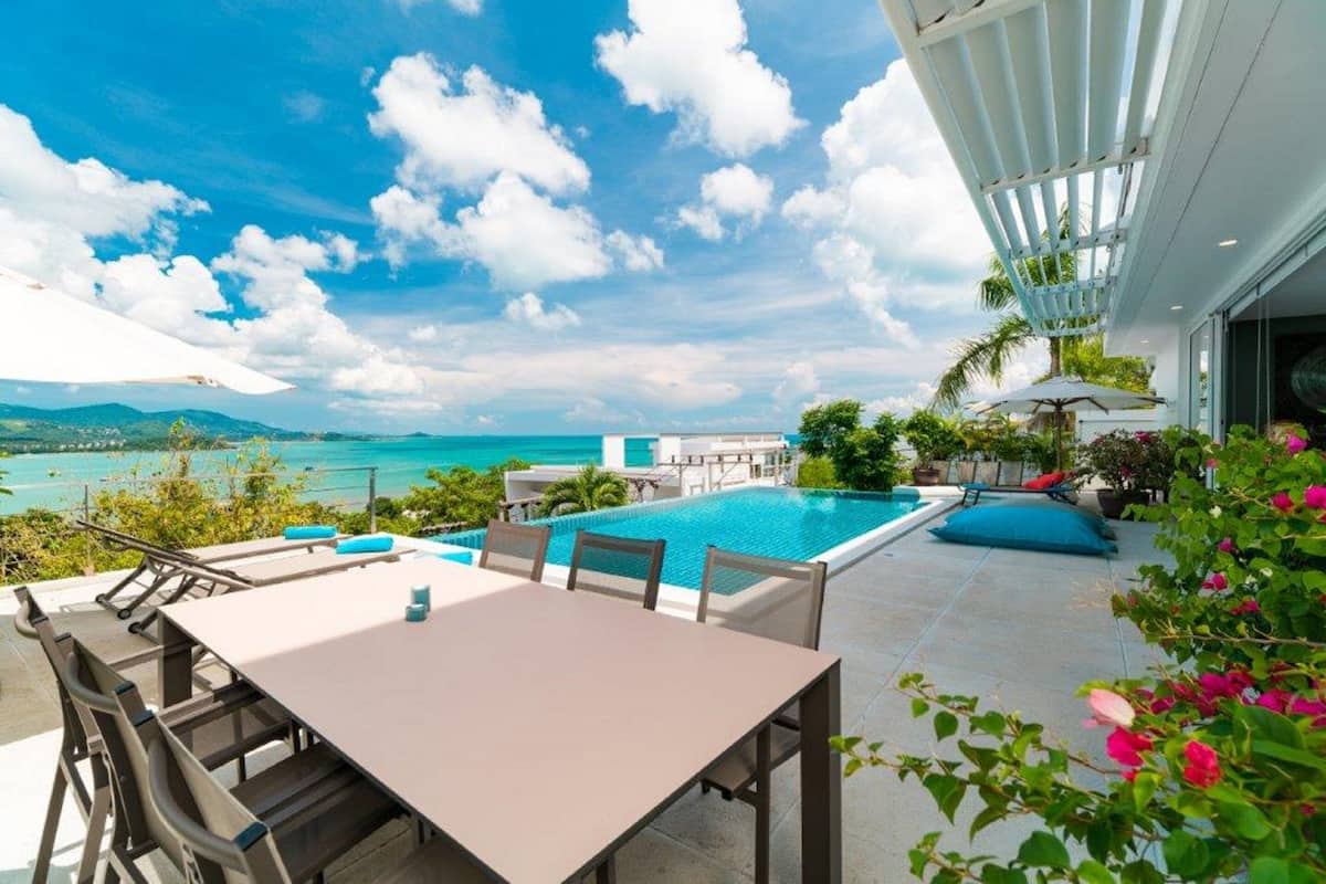 Luxury Sea View Pool Villa Sunshine 3-Bedroom | Terrace/patio