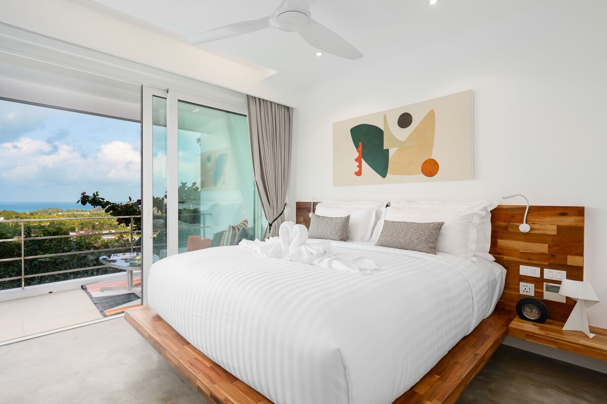 Premium bedding, memory-foam beds, blackout curtains, free WiFi