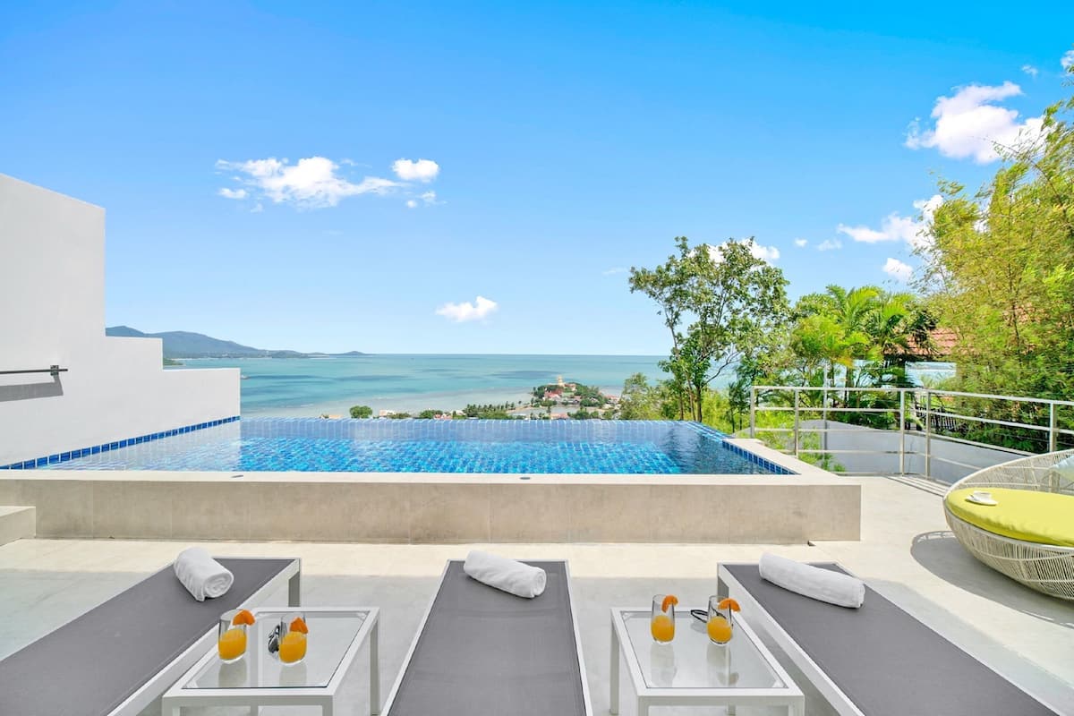 Luxury Sea View Pool Villa V 3-Bedroom | Piscina infinita