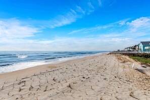 On the beach, kayaking, motor boating, fishing
