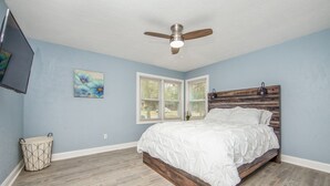 3 habitaciones y ropa de cama
