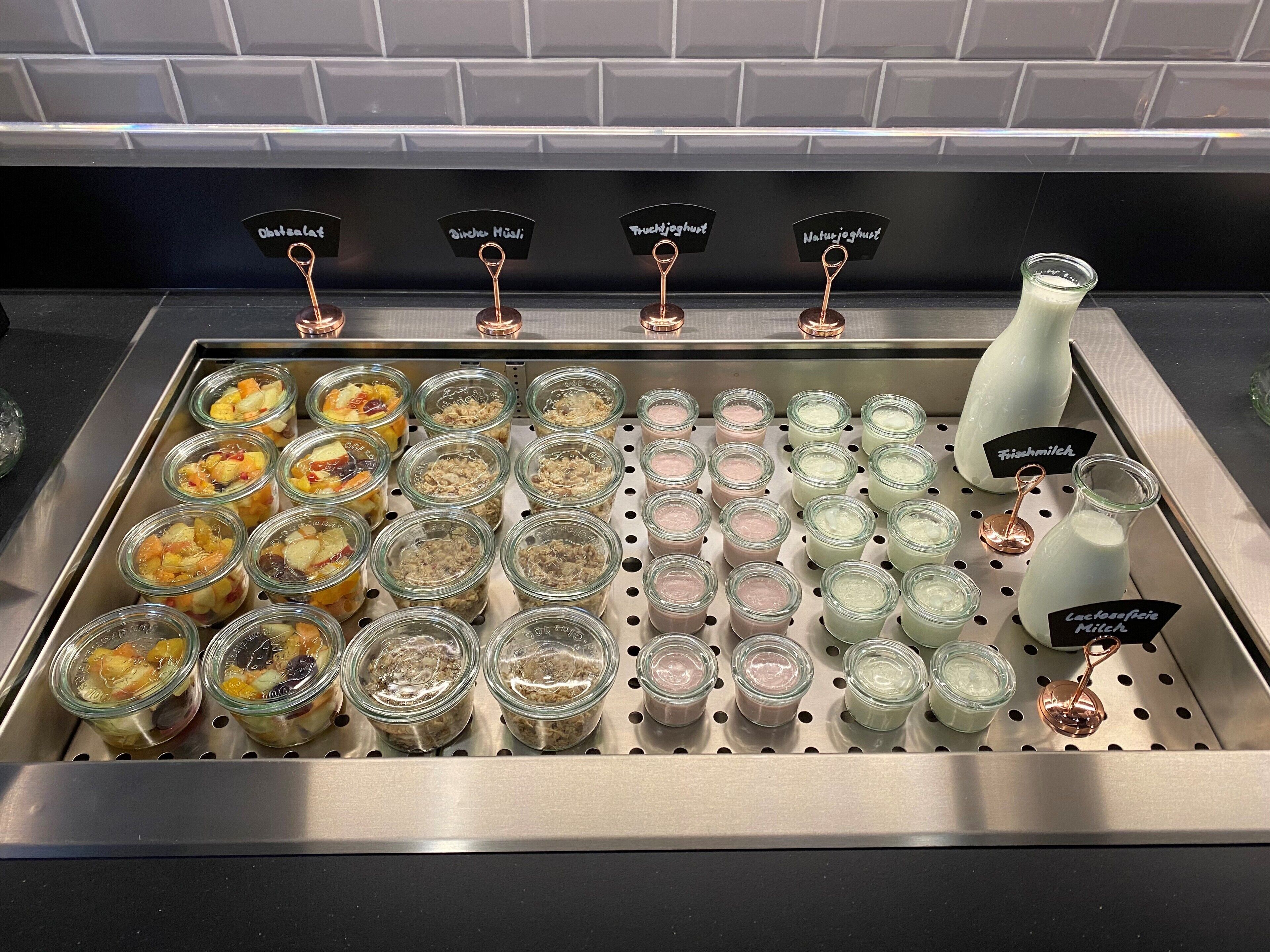 daily buffet breakfast (eur 8 per person)