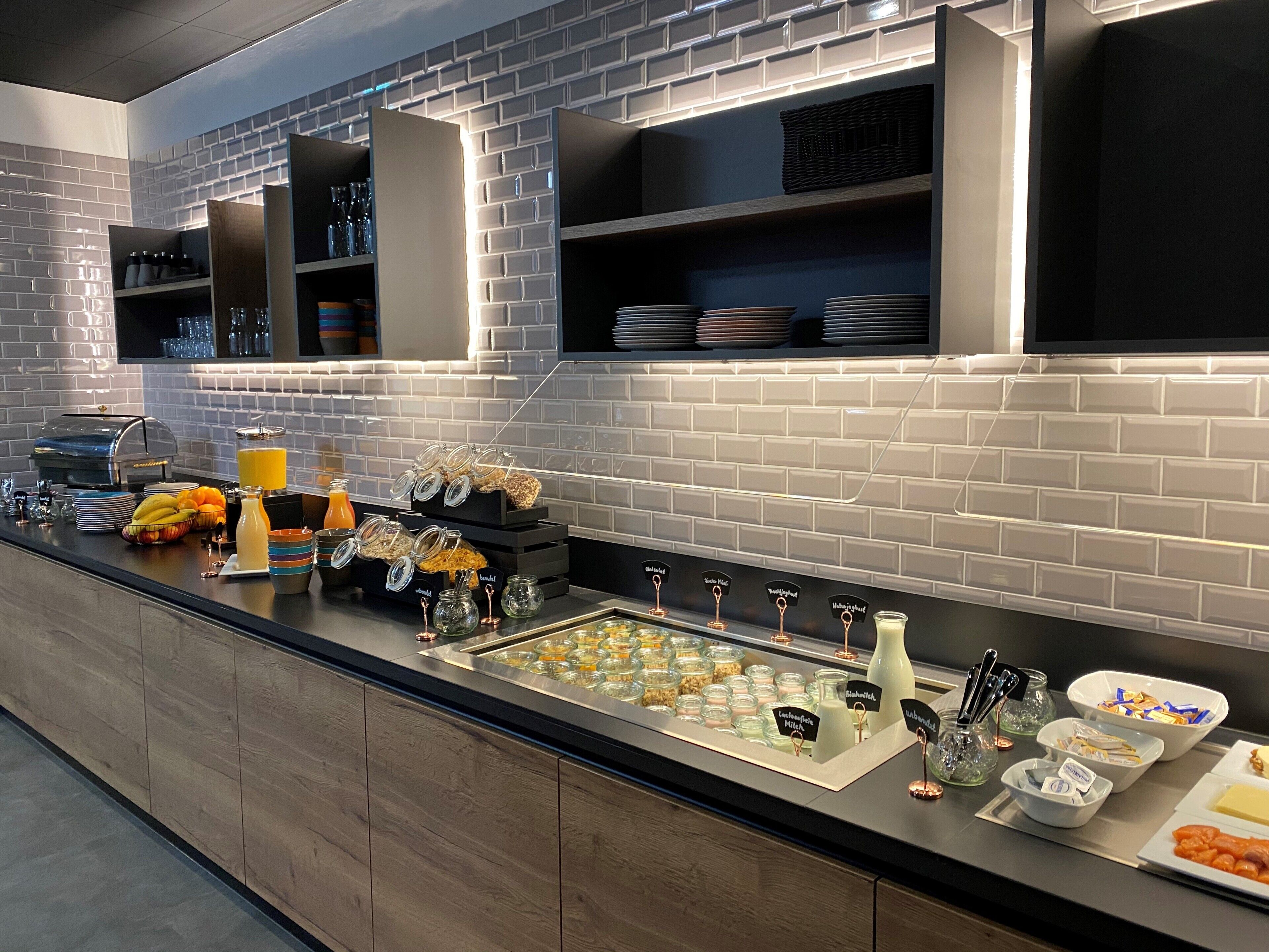 daily buffet breakfast (eur 8 per person)