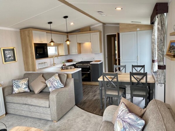 TV connectée, cheminée