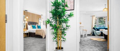 2 soveværelser, strygejern/strygebræt, weekendseng, gratis Wi-Fi